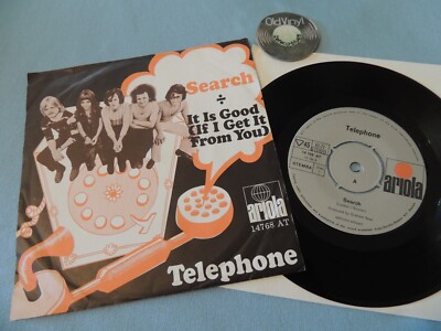 7'' Single Telephone Search  It Is Good If I Get It From You 1970 NL | EX
