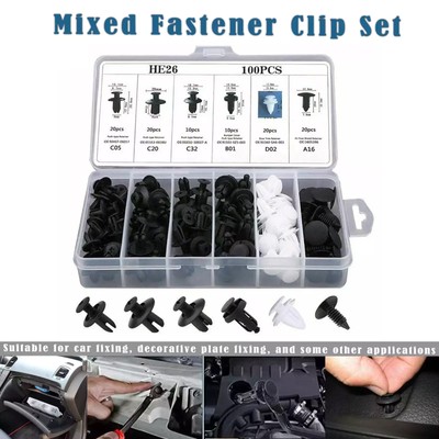 For Toyota Fixing Fastener Kit Bumper Fender Liner Push Type Retainer Clips car