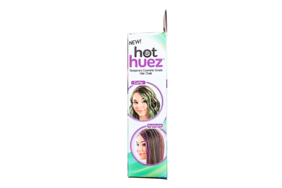 Hue's／Youth／How are you? Hot Huez Temporary Hair Chalk-Set Fiery Fuschia | Neon Green Fun