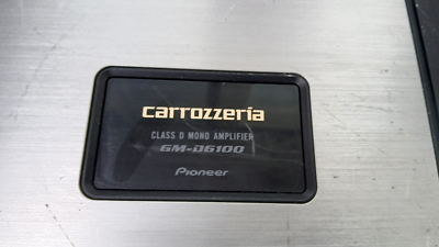 Pioneer carrozzeria 1ch アンプ　GM-D6100 Pioneer Carrozzeria Power Amplifier GM-D6100 Maximum output 150W