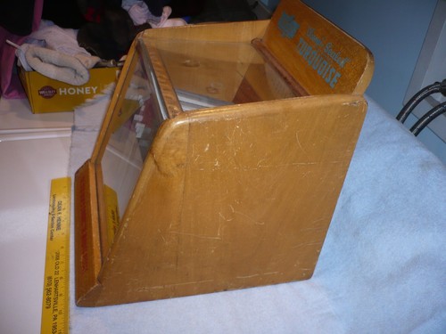 Eagle Chemi-Sealed Turquoise Pencil Store Display Cabinet Adverising free ship - Picture 2 of 10