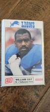 1986 OSCAR MAYER DETROIT LIONS POLICE SAFETY 14 CARD SET HIPPLE MURRAY LONG GAY