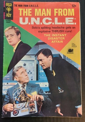 The Man from U.N.C.L.E. #16 (Gold Key, 1968) **Value Priced** $1.99 shipping!