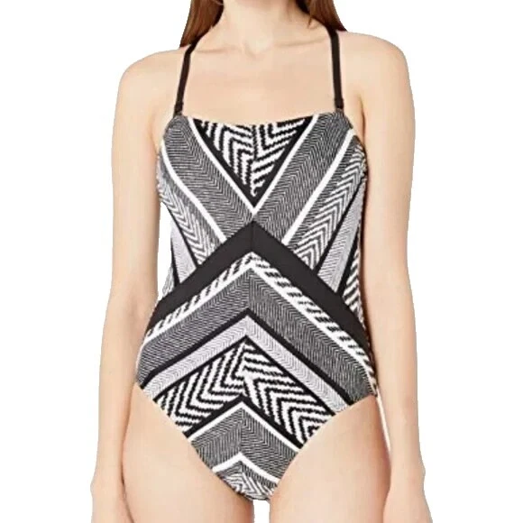 Roupas de Praia Geométrico Kenneth Cole Multicolorido para mulheres