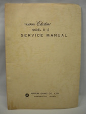 Vintage Yamaha Electone Model B-2 Service Manual Owners Guide Original Japan