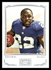 2009 Topps Mayo #12 Andre Brown Silver Rookie New York Giants