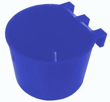 8 PACK 8 OZ PIGEON QUAIL DOVE CHICKEN RABBIT BIRD FEEDER WATER DRINKER CUP CAGE