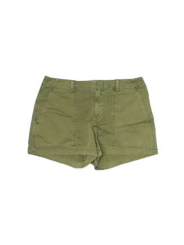 Gap Women Green Khaki Shorts 8