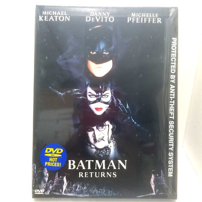 Batman Returns DVD Michael Keaton, Danny DeVito, Michelle Pfeiffer, Tim Burton