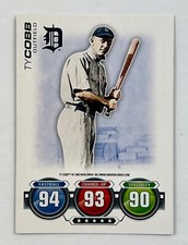 2010 Topps Attax Baseball Ty Cobb Detroit Tigers MLB - Free Shipping  C1