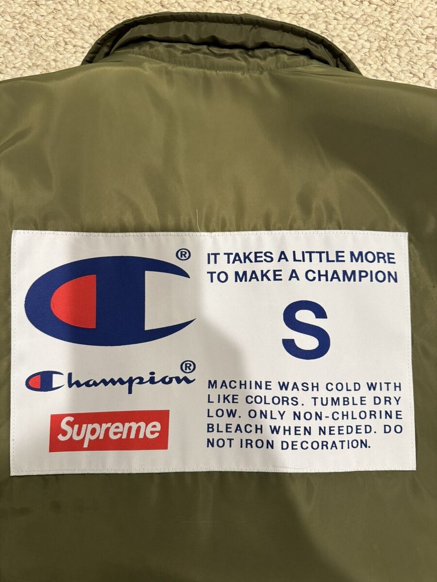2018 F/W SUPREME CHAMPION LABEL COACHES JACKET BOX LOGO TEE 2018 F/W SUPREME CHAMPION LABEL COACHES JACKET BOX LOGO TEE