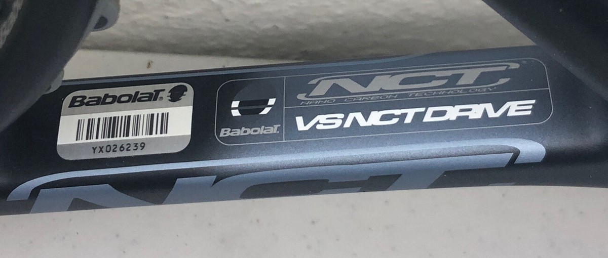 Babolat VS NCT Drive Tennis Racquet Nano Carbon Technology 4:4 1/2
