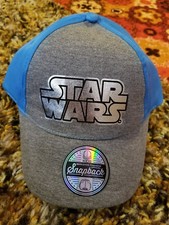 Boys' Star Wars Baseball Hat - Gray/Blue One Size