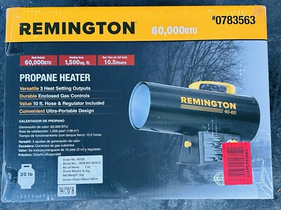 18000 Btu Propane Remington Propane Cabinet Heater Remington 60