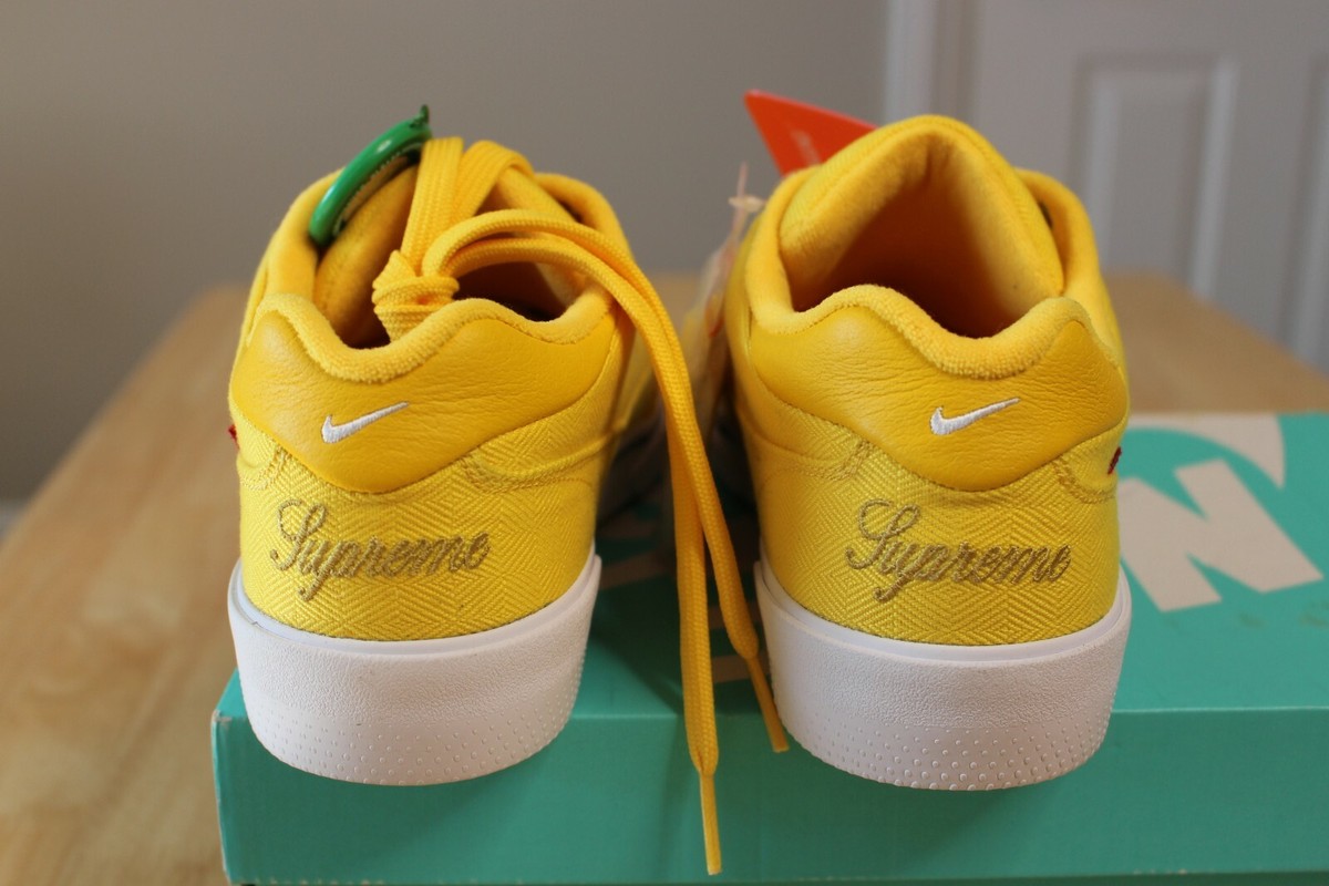 Size 10 - Nike Supreme x SB GTS QS Varsity Maize for sale Size 10 - Nike Supreme x SB GTS QS Varsity Maize for sale