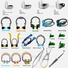 Dental Matrix Bands Ring Sectional Matrice Clamp Fit Garrison Palodent V3 System