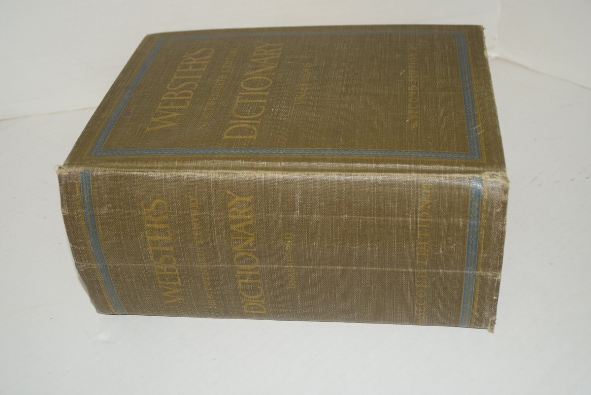 Webster's New Twentieth Century Dictionary Second Edition