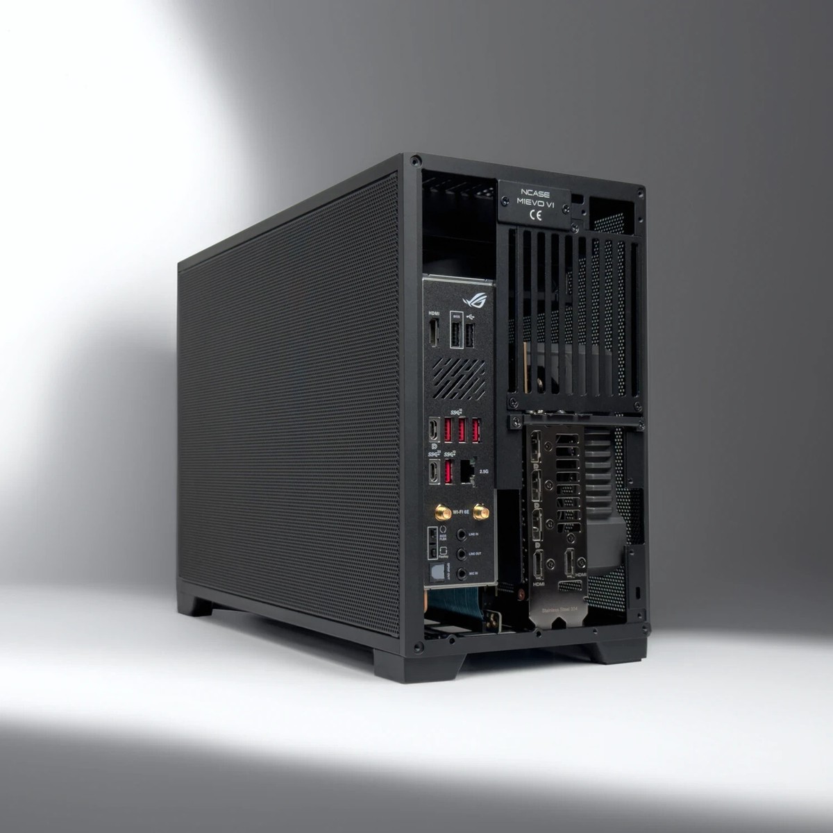 M1 Evo Ncase M1 Motherboard Ncase M1 Black Or Silver Sffpc Ncase