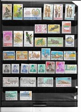 INDONESIA 1984-1988. SELECTION OF 35. VERY FINE USED.  AS PER SCAN.
