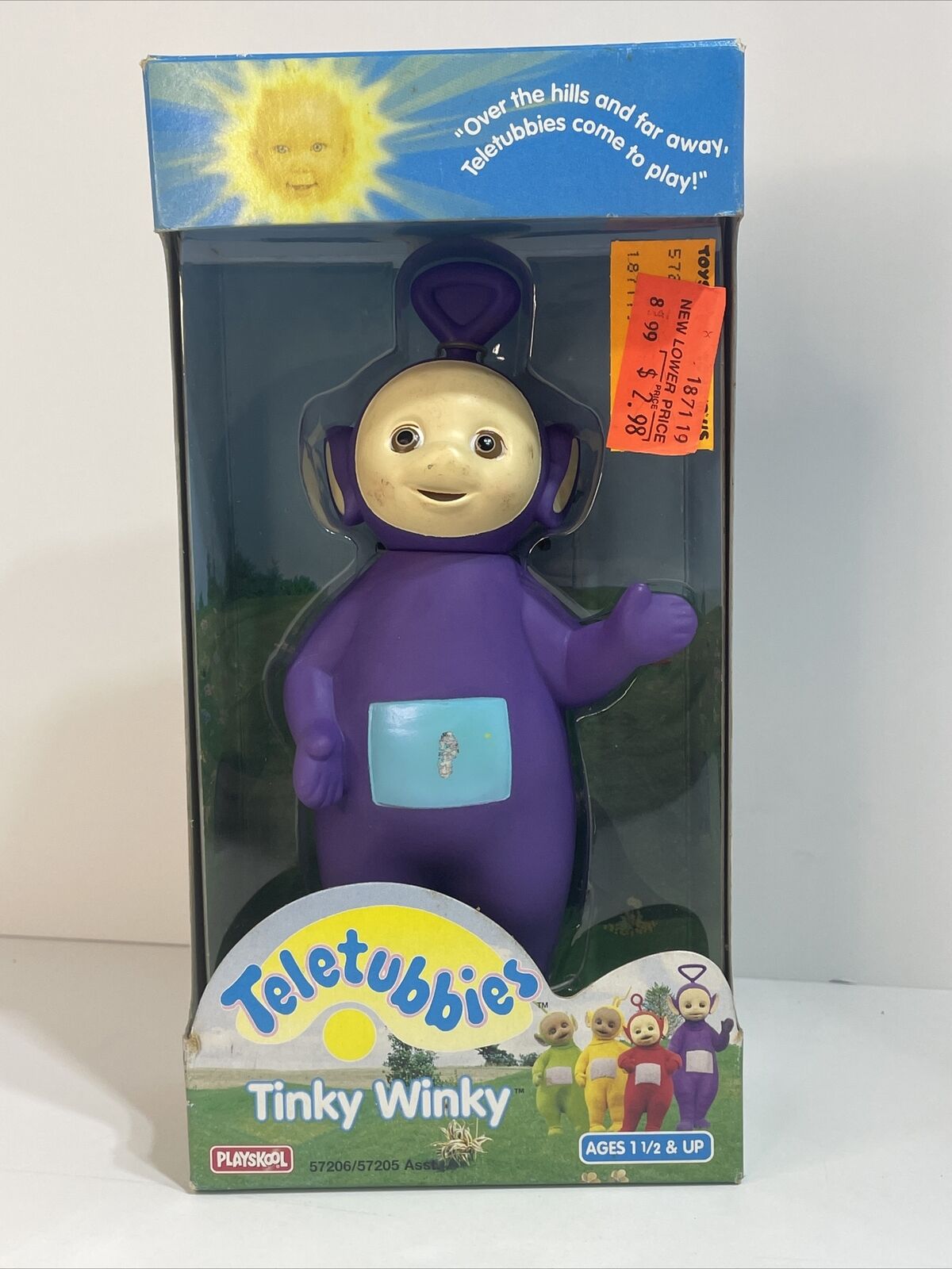 VINTAGE 1998 TELETUBBIES ~ TINKY WINKY ~ PURPLE 7