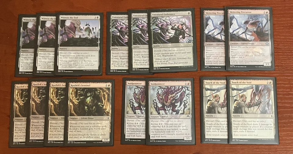 MTG 60 Card Deck ELDRAZI RAKDOS BURN Custom Deck Sleeved With Deck Box - Image 3 of 4