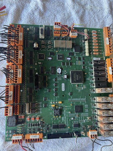 ThyssenKrupp Elevator. TAC-20/22 I/O Board w/ LON. CPU 188E. 6300KY10 - Picture 5 of 6