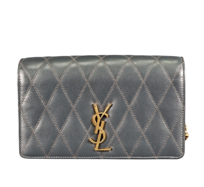 Borsa a tracolla trapuntata Saint Laurent Anji Diamond 568906 28085730