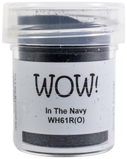 4 Pack - WOW Embossing Powder 15ml-Wow Primary In The Navy - WOW-WH61R