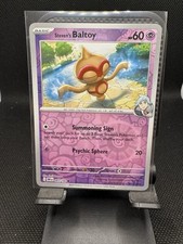 Steven's Baltoy 083/182 Common Destined Rivals Pokemon Reverse Holo NM