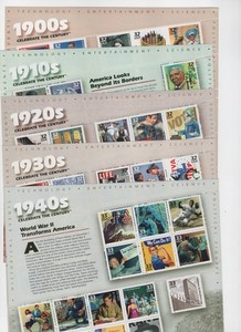 Celebrate the Century Stamps 1900 | eBay