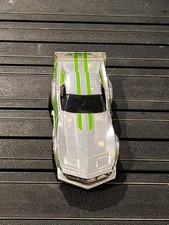 Vintage Tyco Pro Corvette GT Chrome HO Scale Slot Car