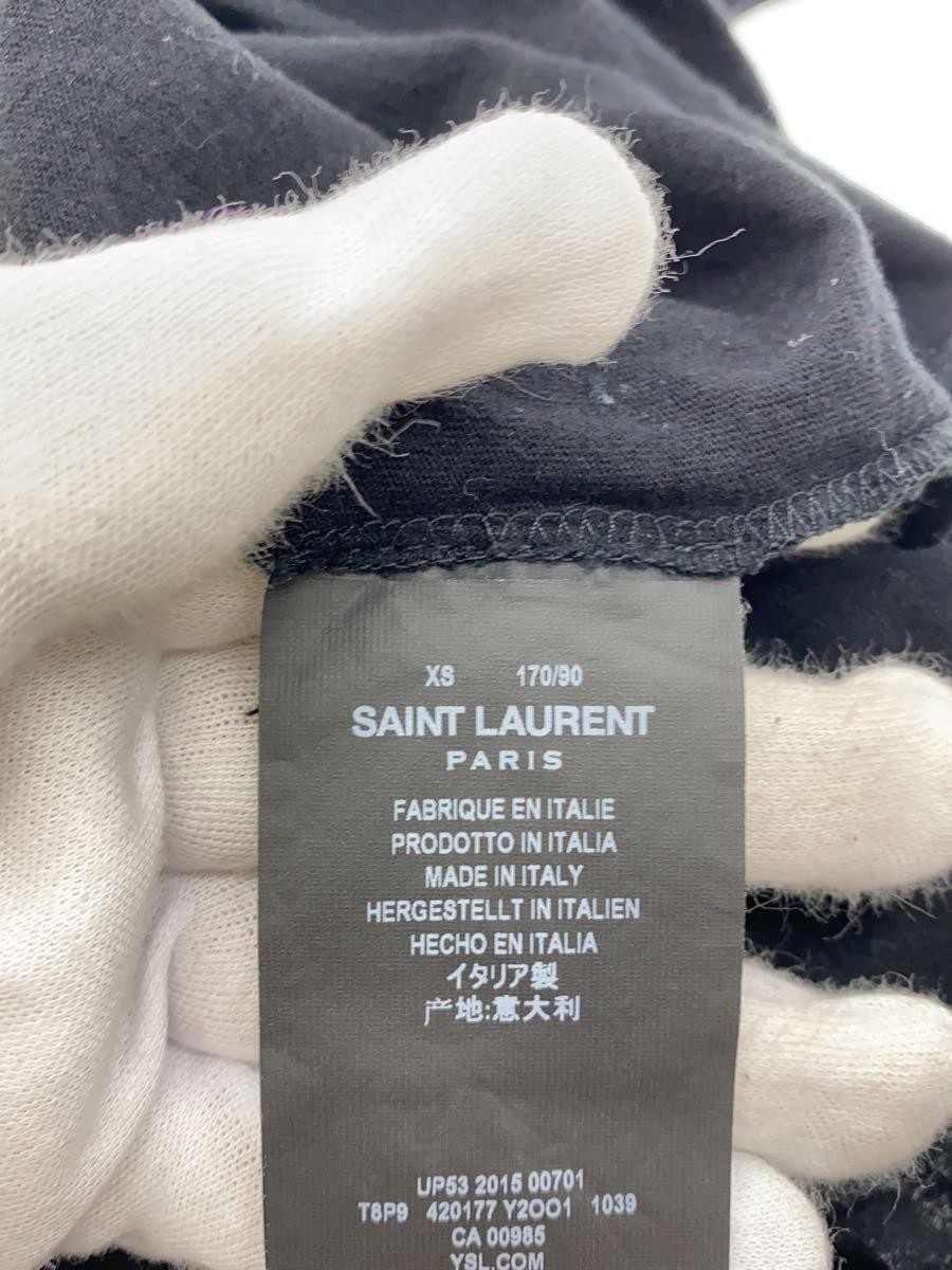 T shirt SAINT LAURENT nera XS usata