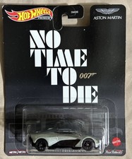 ASTON MARTIN VALHALLA CONCEPT GREEN JAMES BOND "NO TIME TO DIE" HOT WHEELS GRL79