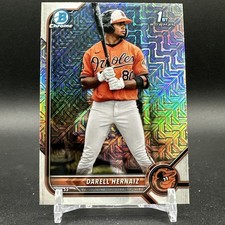 Darell Hernaiz Bowman 1st Mega Box Mojo Refractor Baltimore Orioles BCP-27