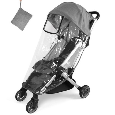 Rain Cover Fits for UPPAbaby Minu and V2   Waterproof & Windproof Gray 