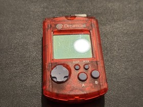 OEM SEGA Dreamcast VMU Red Virtual Memory HKT-7000 Tested & Works! Official