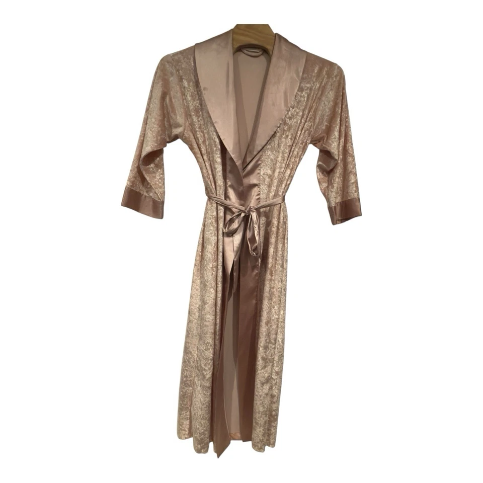 Bata de Colección Victoria’s Secret Esmeralda Terciopelo Triturado Talla XS/S ECU Foto 2 de 4