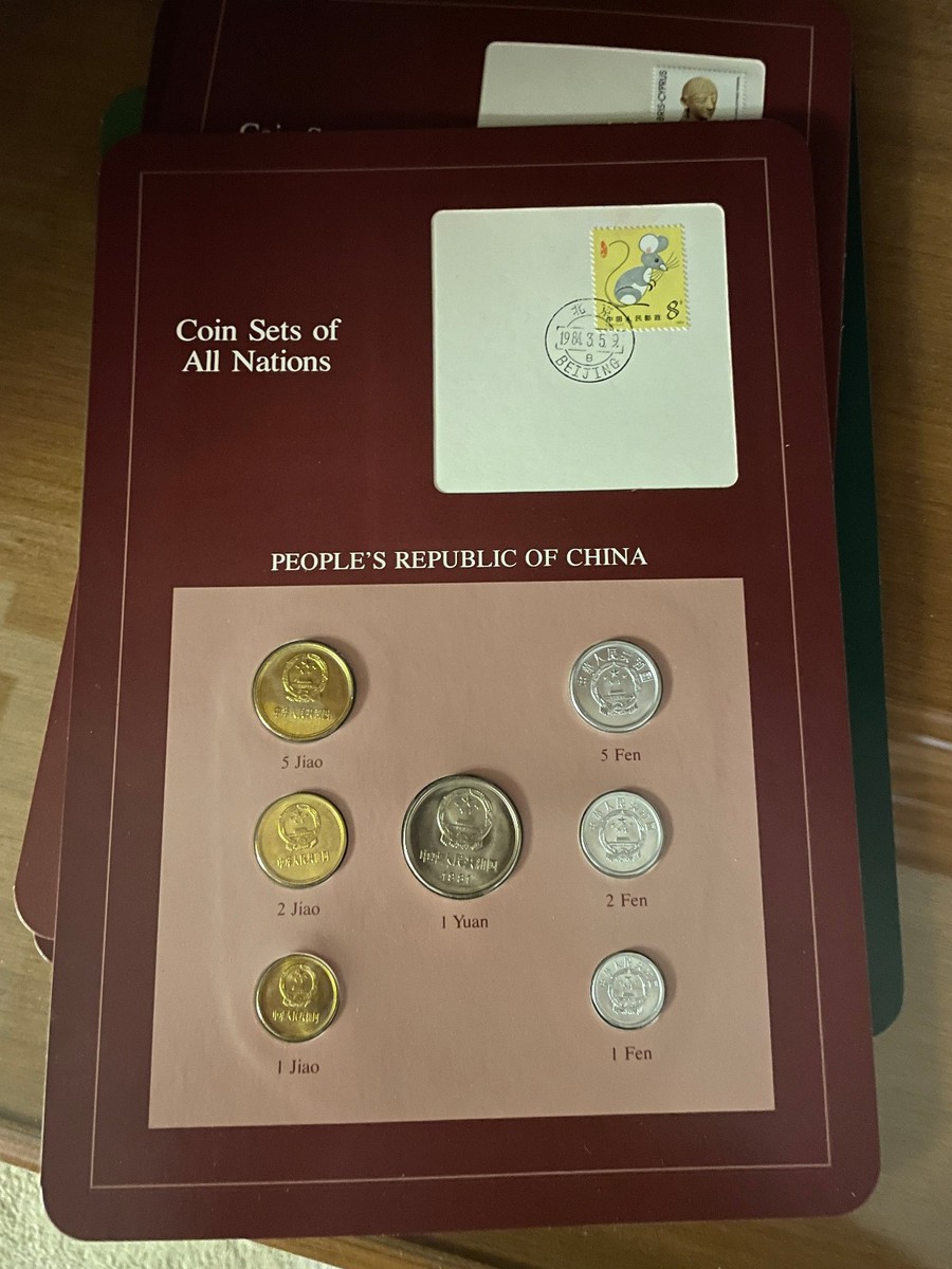 1982 Franklin Mint Coins of All Nations Complete 3 Vol Set