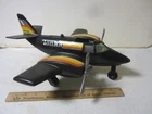 Vintage Tonka 1979 Hand Commander Turbo Prop Airplane Black Toy Plane