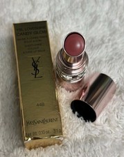 YSL Loveshine Candy Glow Sheer-Shine Color Lip Balm 44B Nude Lavalliere New Box