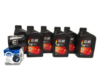 Selenia Digitek Pure Energy 6L 0W30 + Original MOPAR Ölfilter MO-339 04892339BE