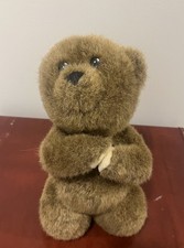 Vintage 1996 Gibson Greetings Bearing Blessings Praying Teddy Bear 10"