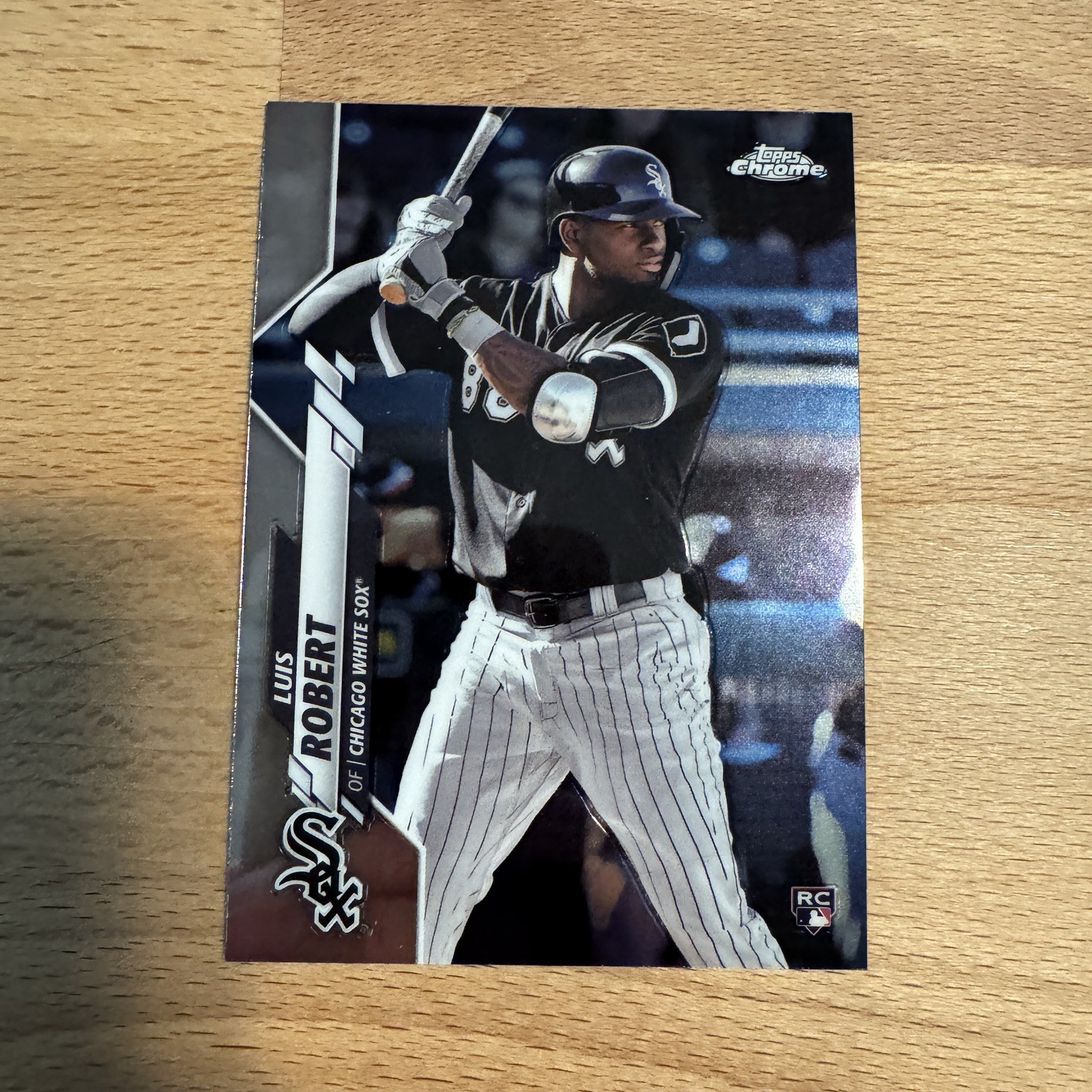 2020 Topps Chrome Luis Robert #60 Rookie Card Chicago White Sox