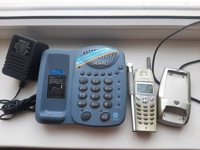 ''SENAO SN-358 R Ultra'' Base and ''sn-458RU+ handset Long Range Distance Telephone