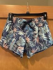 Salt Life Girl  s Boardshorts/Short Tropical Leaf Print NWT Size YM