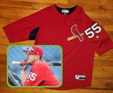 *ISSUED* Majestic St. Louis CARDINALS 2017 Jersey men XL piscotty baseball shirt