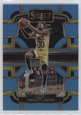 2023 Panini Select Concourse Light Blue Prizm 142/299 Jordan Clarkson #33 14ql