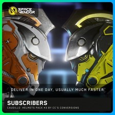 Star Citizen - "Caudillo" Helmets Pack #3 by CC's Conversions - Space Vendor