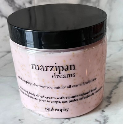 Philosophy Hydrating Body Cloud Cream MARZIPAN DREAMS Vitamin Beads 16 oz ~ New