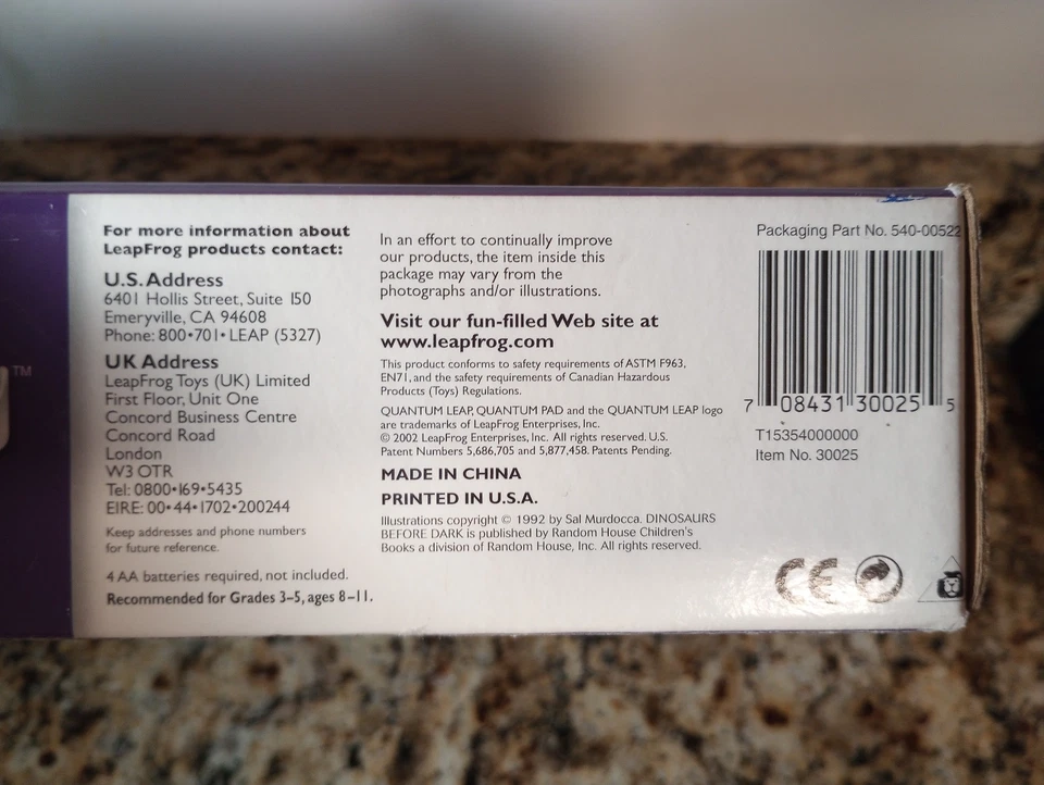 Leapfrog Quantum Pad Learning System 3rd-5th Grade Curriculum Brand New Sealed - Image 4 of 4